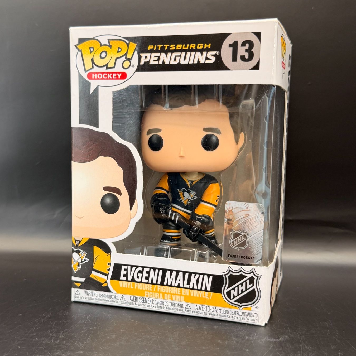 Funko Statuette: Funko Pop! NHL Evgeni Malkin 13 – Usato da Düdingen venduto da Nerdworld