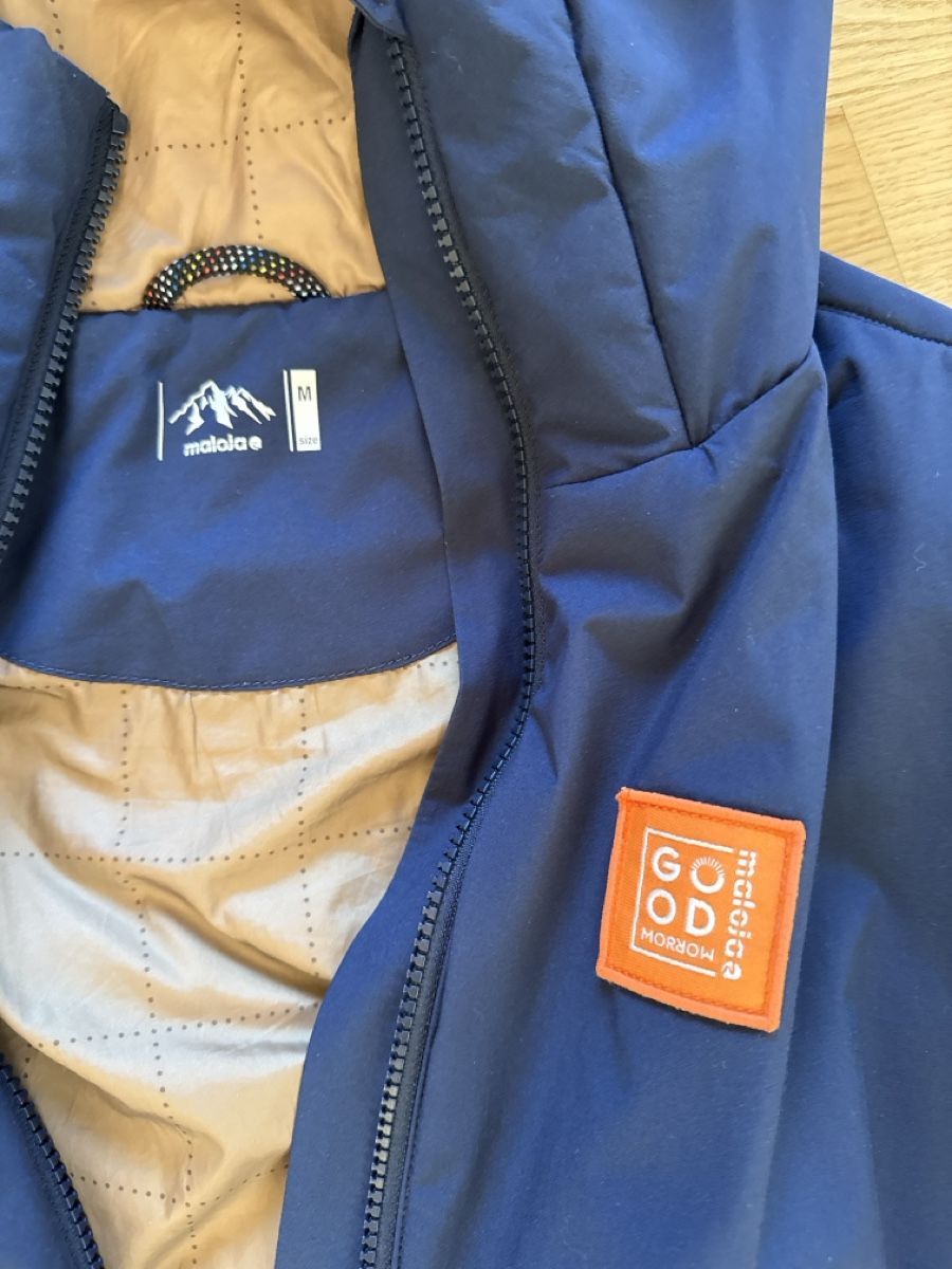 Giacche: MALOJA Jacke, Grösse M, Blau/Orange – Usato da Dornach venduto da s.braune 1