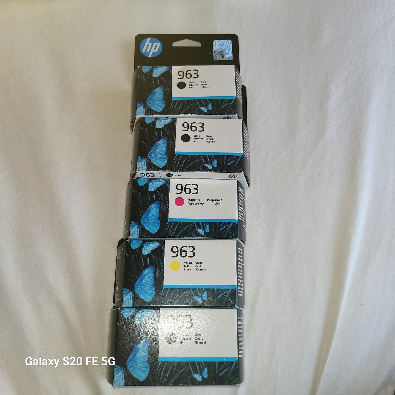 Hewlett Packard Cartucce per stampanti & toner: cartouches  963 imprimante Hp – Nuovo e nell'imballaggio originale da Cernier venduto da Casimir1