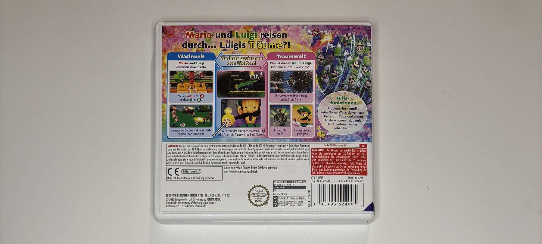 Spiele: 3DS - Mario & Luigi: Dream Team – Gebraucht aus Allschwil von Bullach 2