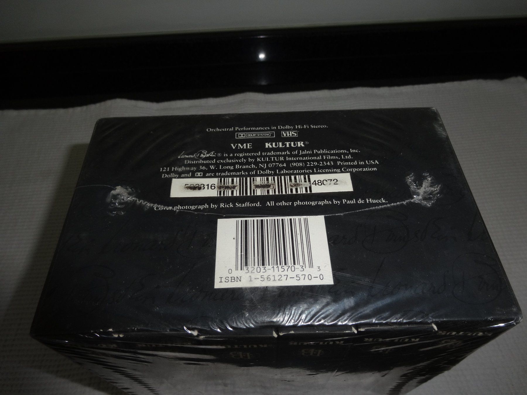 Alle VHS: Leonard Bernstein Musical 6 VHS – Neu und originalverpackt aus Neerach von jenny062 5