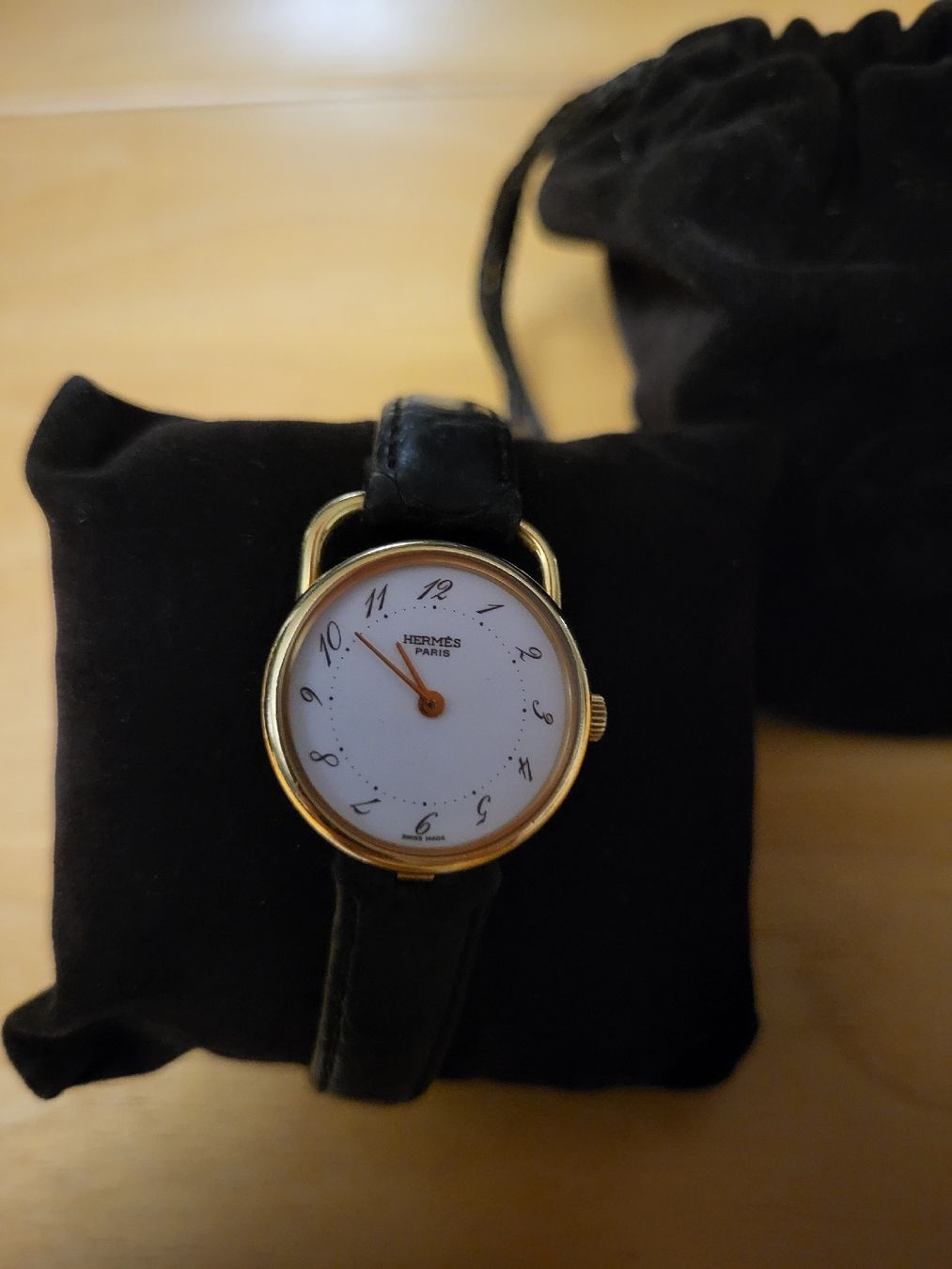 Hermès Orologi: Hermès Arceau Uhr Damen – Usato da Zürich venduto da Jul_86jc
