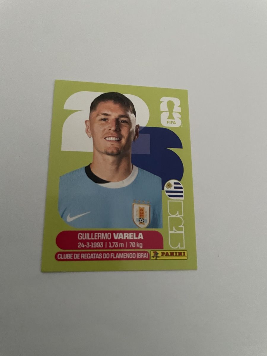 Panini Carte collezionabili: FIFA WM 2026 Guillermo Varela URU 8 – Nuovo (secondo la descrizione) da Winterthur venduto da Cobraforce