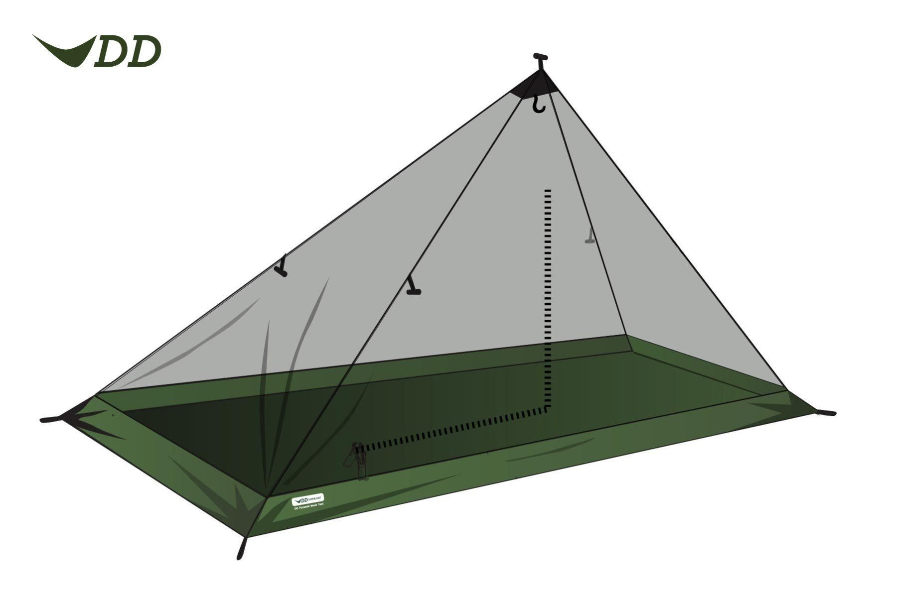 DD Hammocks Zelte: DD Superlight Solo Mesh Tent – Neu und originalverpackt aus Tulln von HaengemattenShop 2