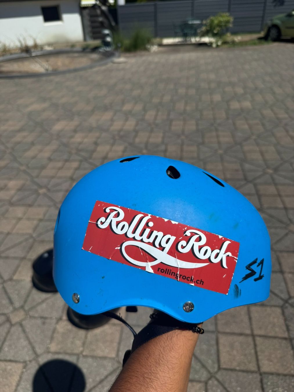 Caschi: Blauer Scooter Helm – Usato da Härkingen venduto da Surferin2002