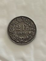 2 Franken 1928  Rar