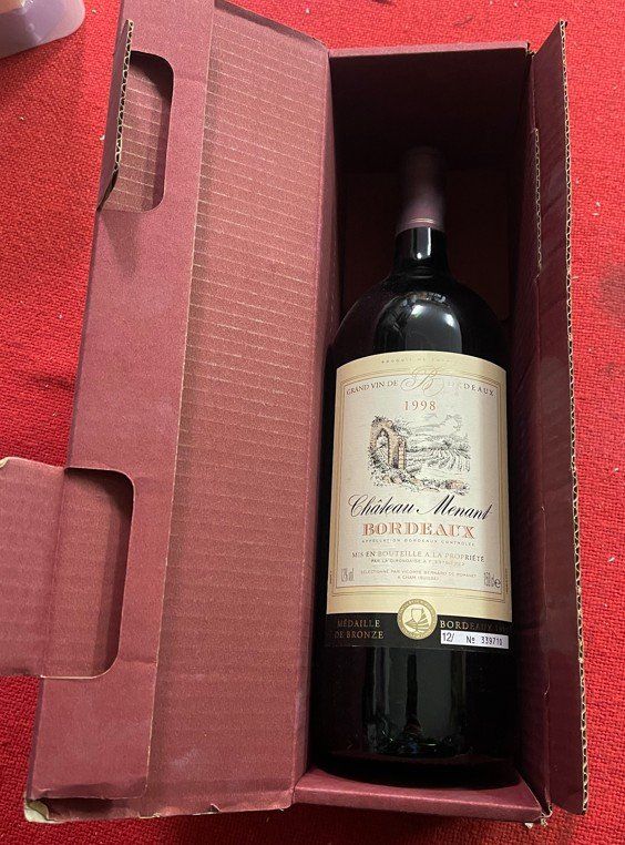 Vino: 2 Flaschen Chateau Menant Bordeaux – Nuovo e nell'imballaggio originale da Wallisellen venduto da CONI02 3