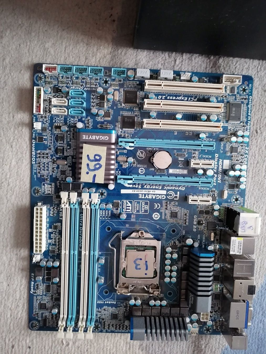 Mainboards: mainboard gigabyte mit cpu + usb3 – Gebraucht aus wila von audi48