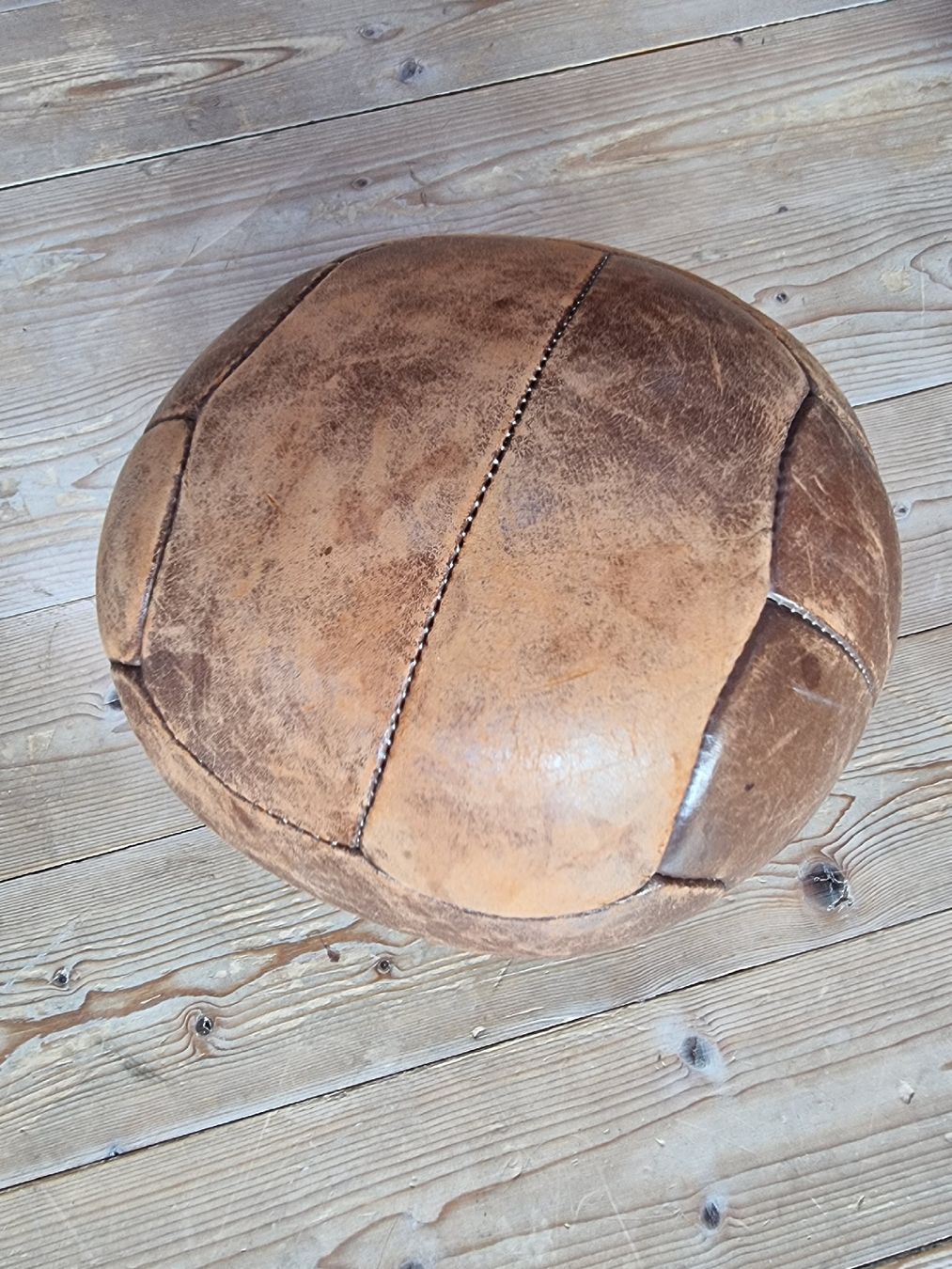 Alder+Eisenhut Palloni: Medizinball Leder antik – Usato da Nidau venduto da Wertas2 5