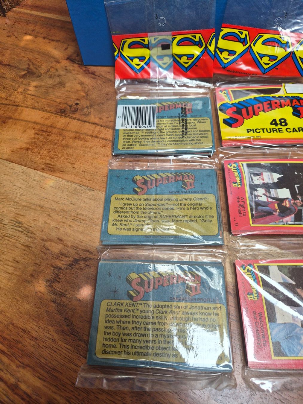 Carte collezionabili: TRADING CARDS SUPERMANN 2 1978 – Nuovo e nell'imballaggio originale da Schönenberg ZH venduto da heaangst 1