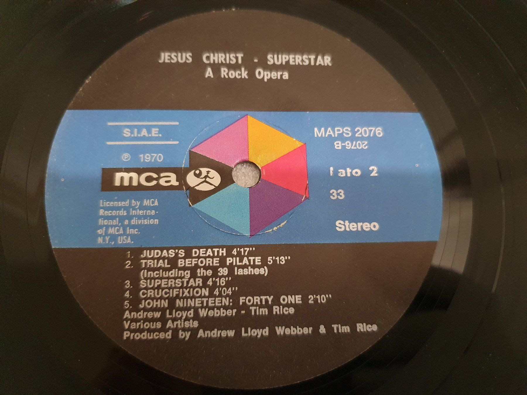 Schallplatten: Jesus Christ Superstar / 2 LP`s – Gebraucht aus Uster von Vinyl-Leidenschaft 9