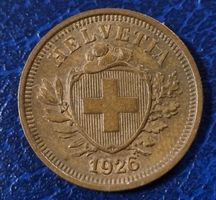 1 RAPPEN JAHR 1926 - SCHWEIZ