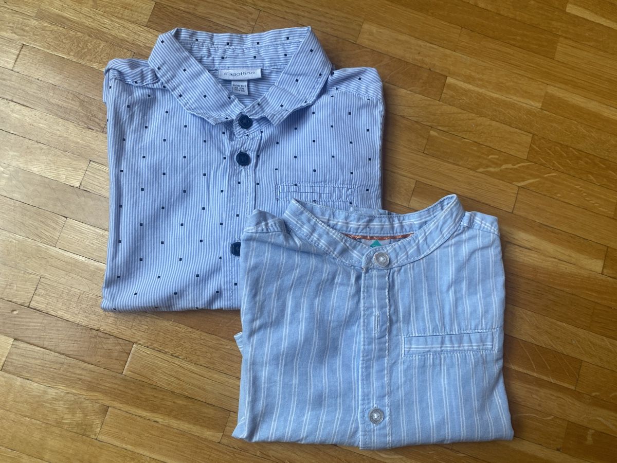Lotti & Set di vestiti: 2 Chemises bebé-enfant 18 mois – Usato da Chêne-Bougeries venduto da CeliaMate