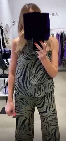 Sommer Set Hose & Top Retro Gr.M