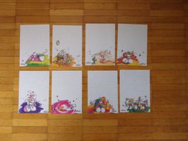 Diddl Blätter  A6 ALT  8 Stück   Set P1