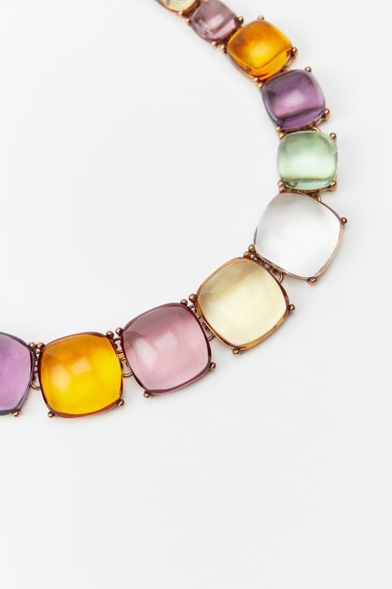 Zara Catenine: Zara Gem Kette Ohrringe set – Usato da Niederhasli venduto da zvb_fgn2 2