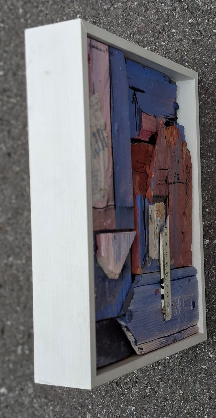 Poster & Bilder: Rutishauser Erich, Güttingen: Woodwork, Assemblage, Collage – Gebraucht aus Herisau von Saentis1 4