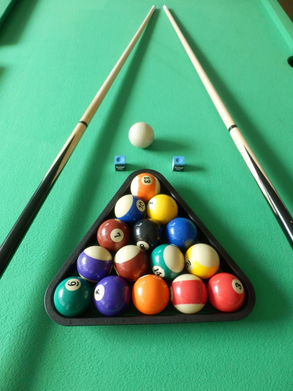 Tables de billard: `Table de billard KBL de 7 pouces comme neuf tapis vert – D'occasion à Apples par Photec18 2