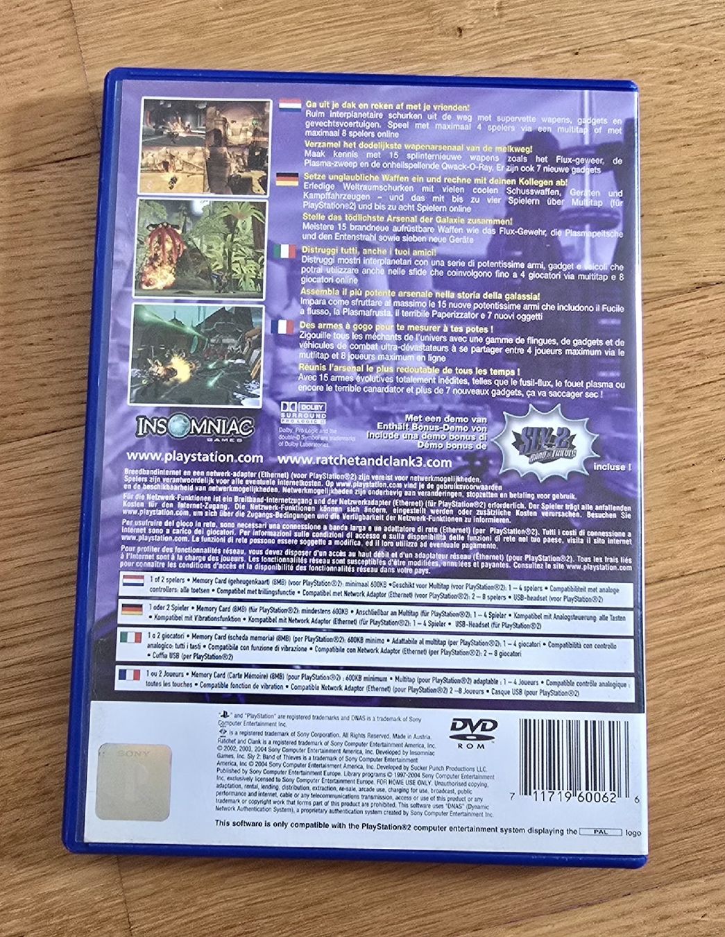 Sony Giochi: Ratchet & Clank 3 PS2 jeu vidéo PAL – Usato da Genève venduto da MariaS2 3