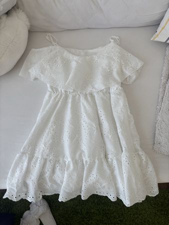 Weisses Sommerkleid