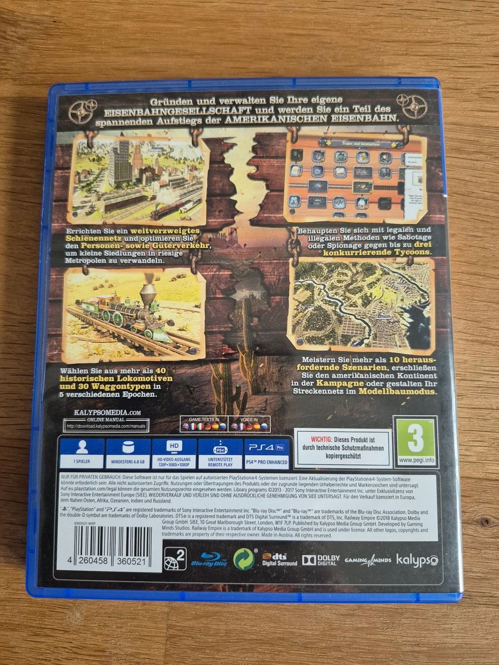 Sony Giochi: Railway Empire – Usato da edlibach venduto da Snoopy09 1