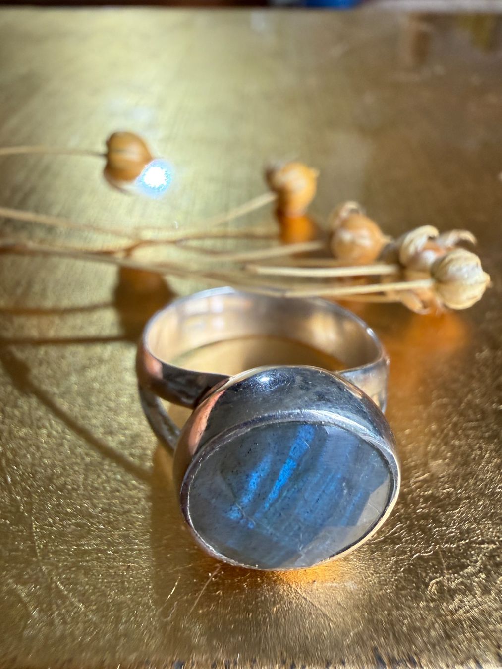 Anelli: 925 Silber Labradoritring – Nuovo e nell'imballaggio originale da Maienfeld venduto da Cmicky 4