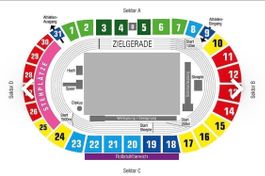 1-4x TOP 2. Reihe Sitzplätze (e-Tickets) Weltklasse Zürich