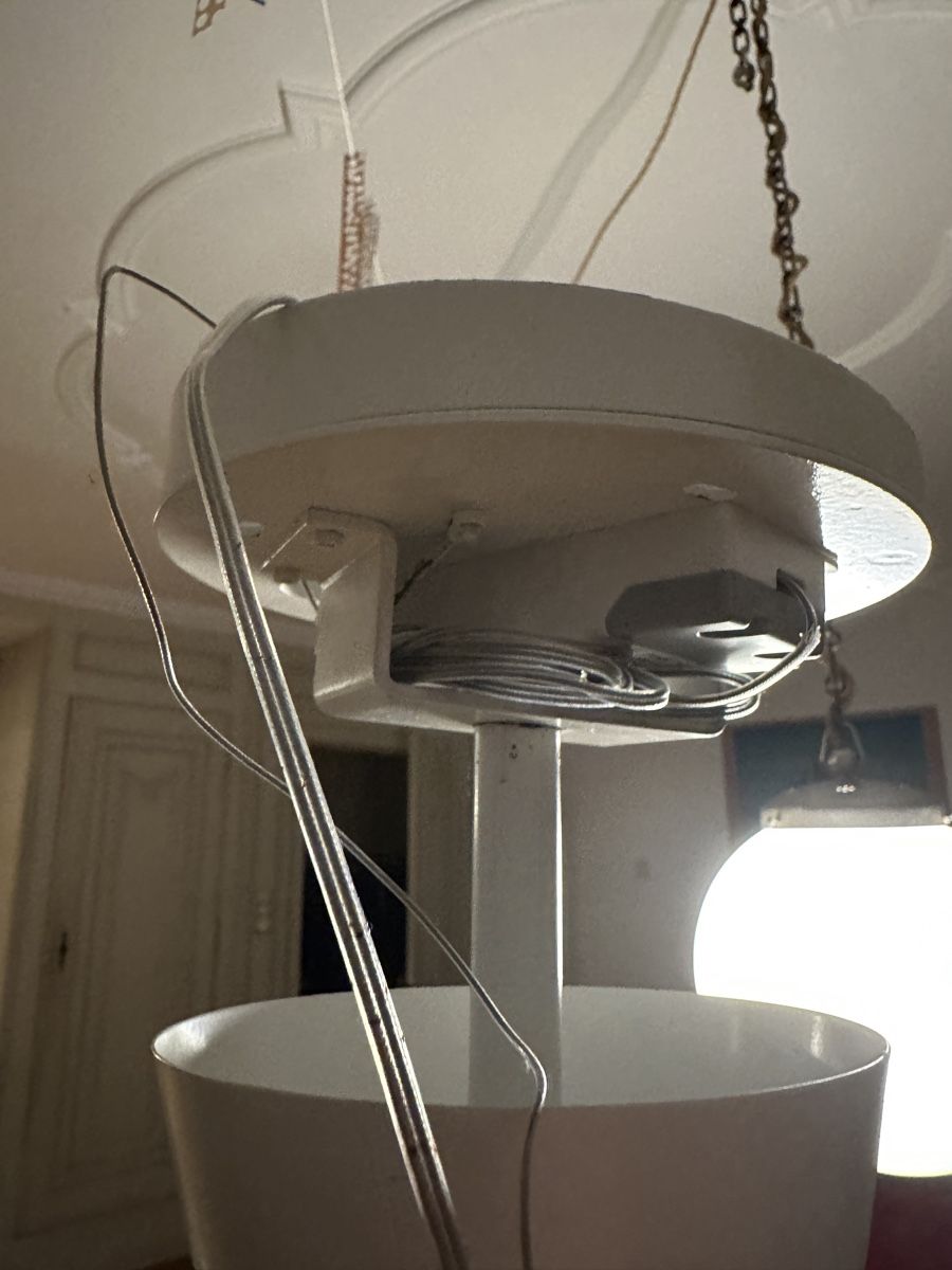 Lustres & lampes de plafonds: Deckenlampe Ring Weiss – D'occasion à Hilterfingen par Till.Eulenspiegel 6