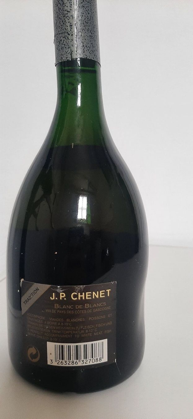 Wein: Wein J.P. Chanet Blanc de Blancs 1997 – Gebraucht aus Baden von Boroda 1