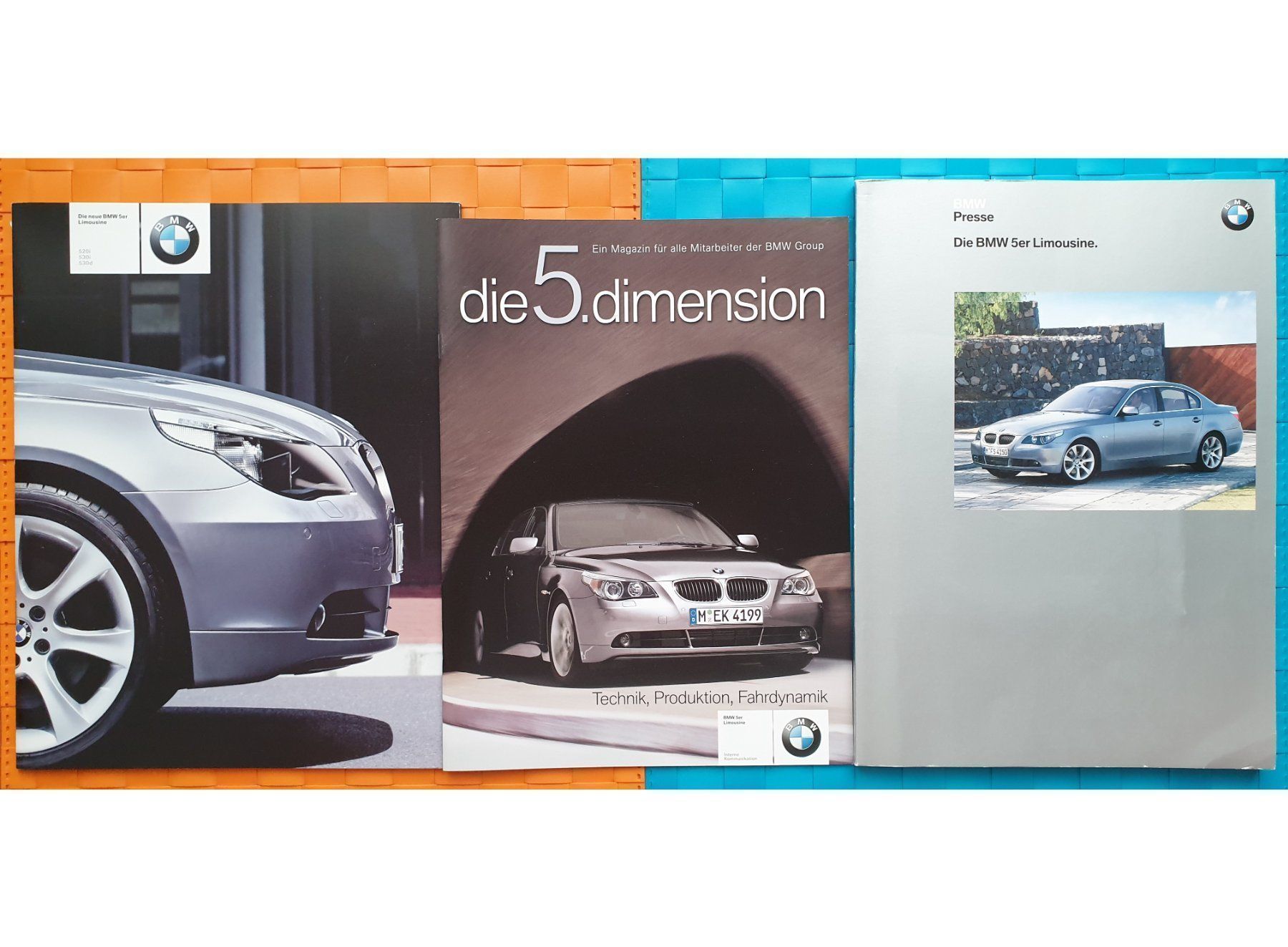 Riviste & Magazine: BMW 5er E60 - Pressemappe / Press-Kit / Prospekt / Konvolut – Usato da Viganello venduto da CARLiteratur 1