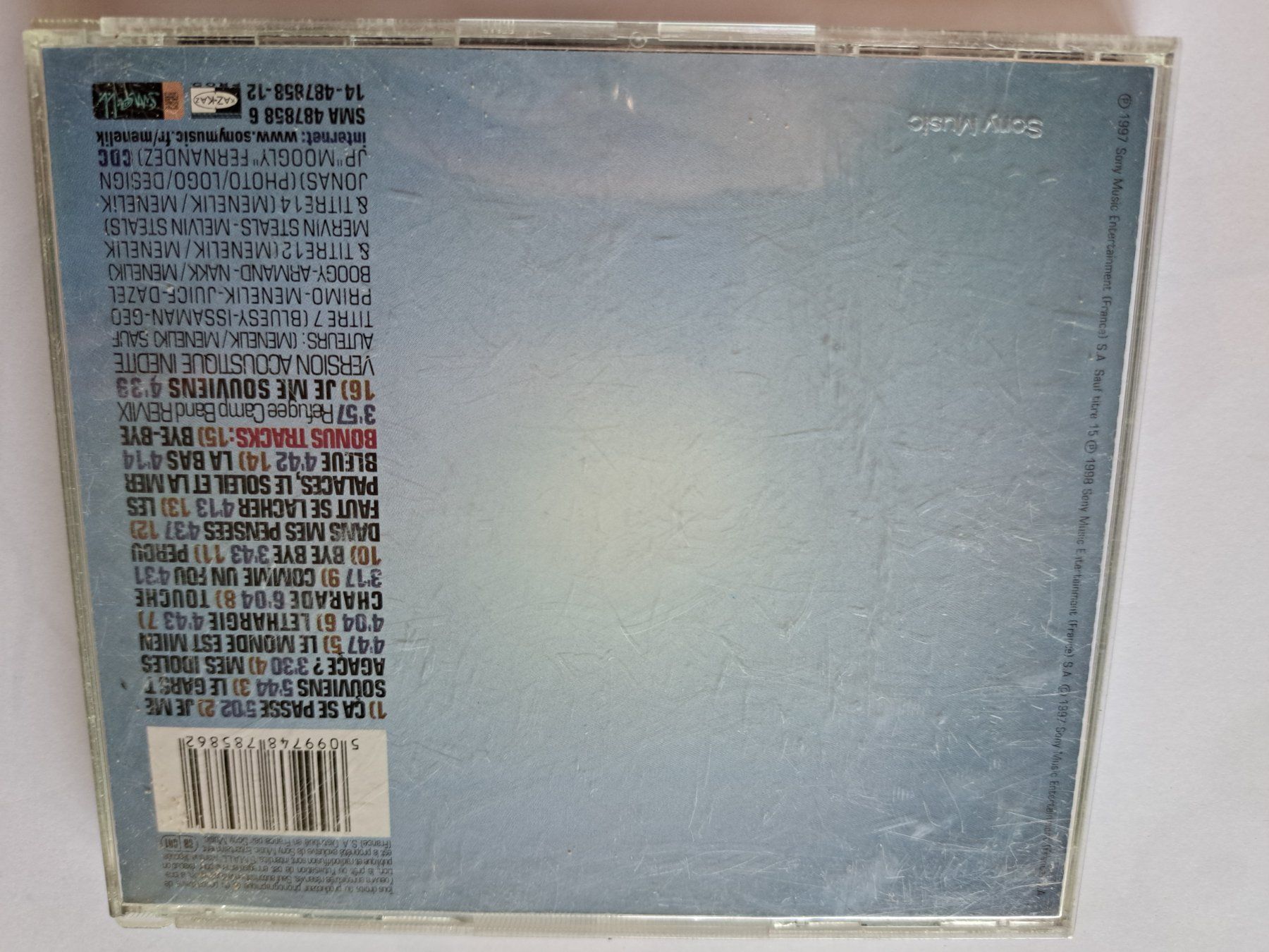CDs: Cd Menelik - Je me souviens  – Gebraucht aus Pully von bro_n52j 2
