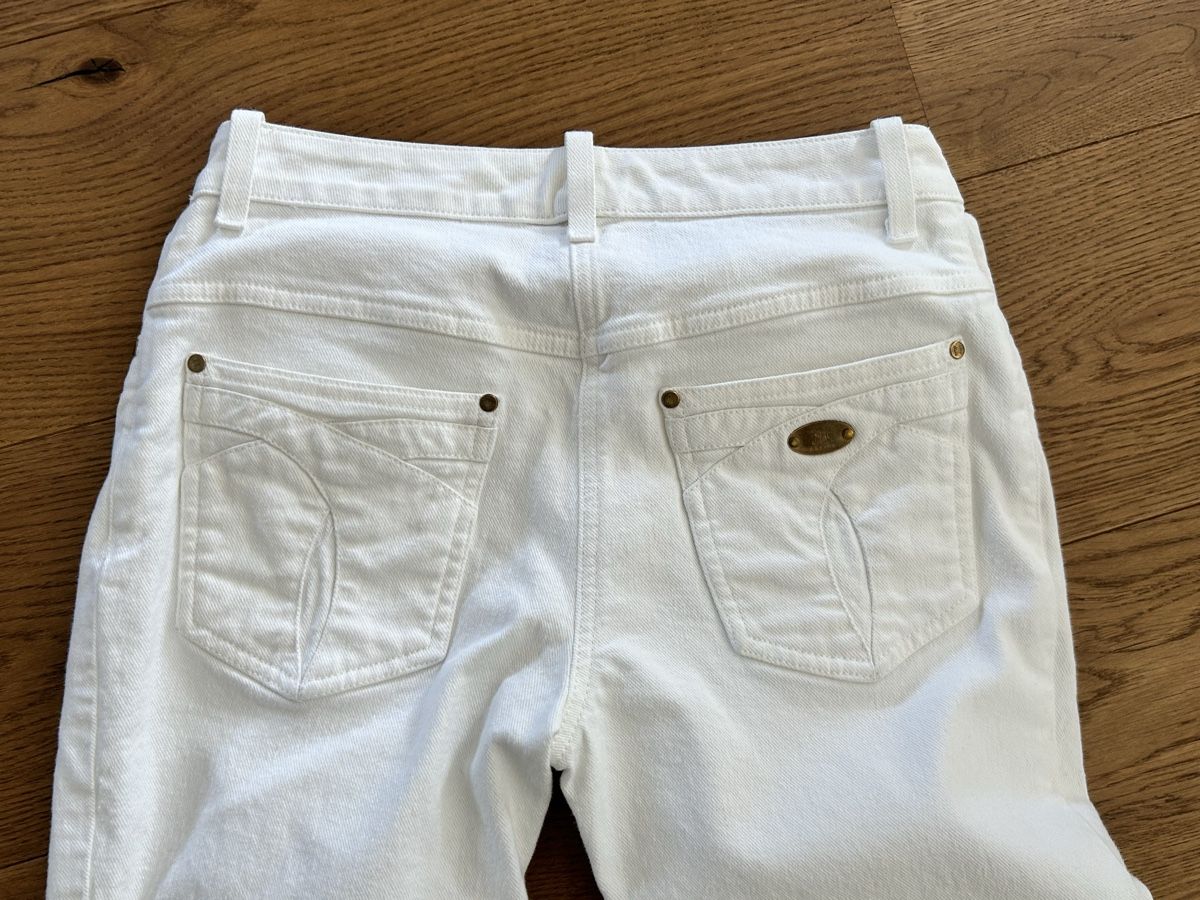 Celine Jeans: Jeans Celine blanc taille 38 – Gebraucht aus Lully VD von Garance040 8