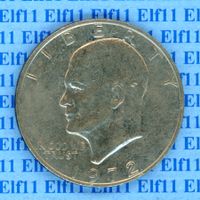 USD___1.00 1972 Eisenhower unz 1 Dollar