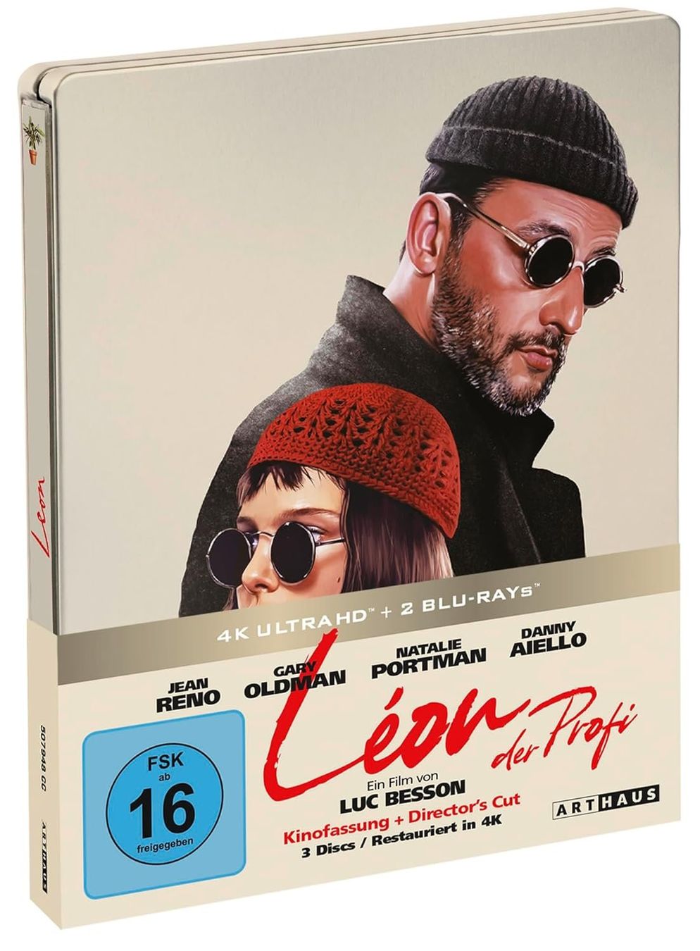 Tutti i DVDs: Blu - ray Leon - Der Profi - Steelbook  4K +  Blu ray – Nuovo e nell'imballaggio originale da Dübendorf venduto da 13geister