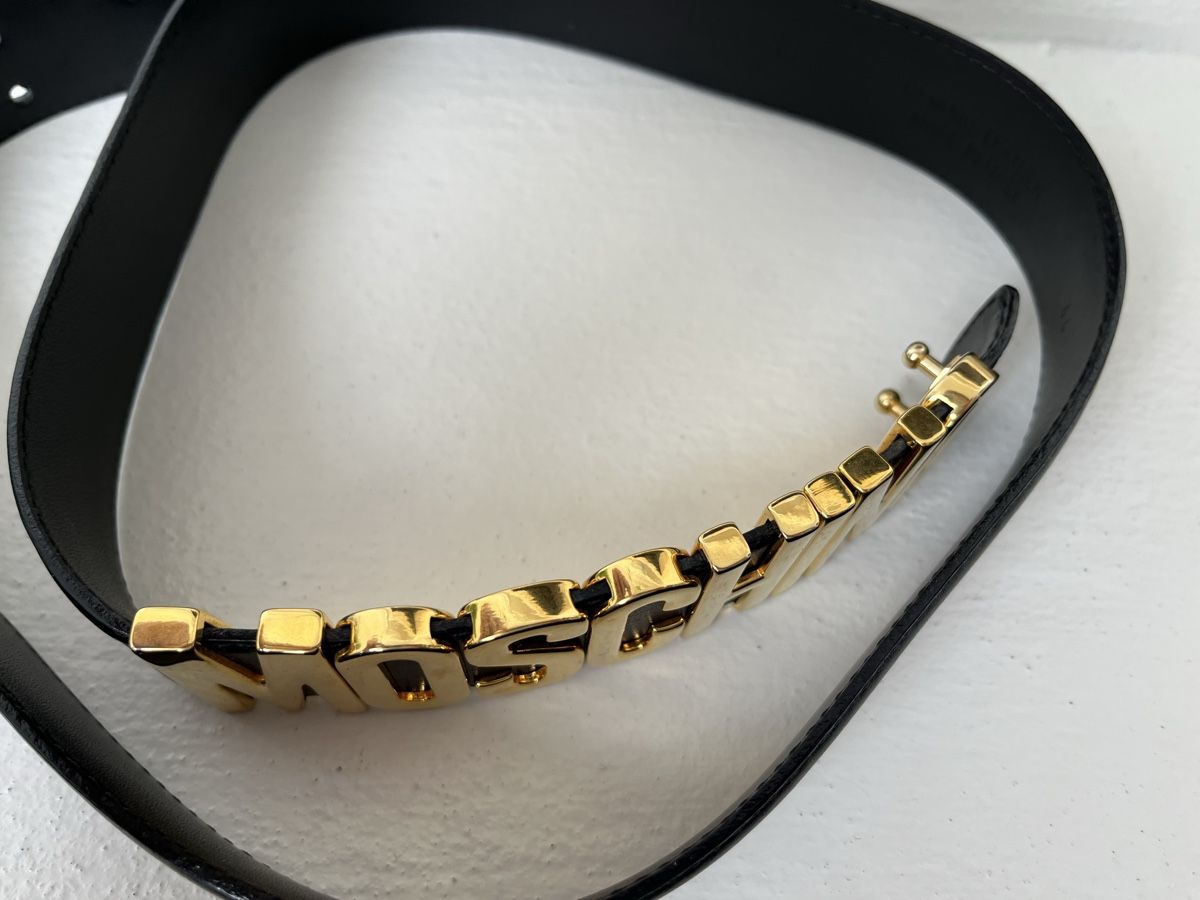 Moschino Cinture: MOSCHINO Ledergürtel – Usato da Rotkreuz venduto da jul_y55x 3