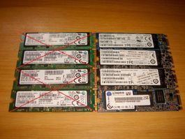 1 stück 265gb m.2 ngff (serial ATA) ssd. Getestet.