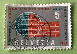 CH Briefmarken mit Gestempelt 