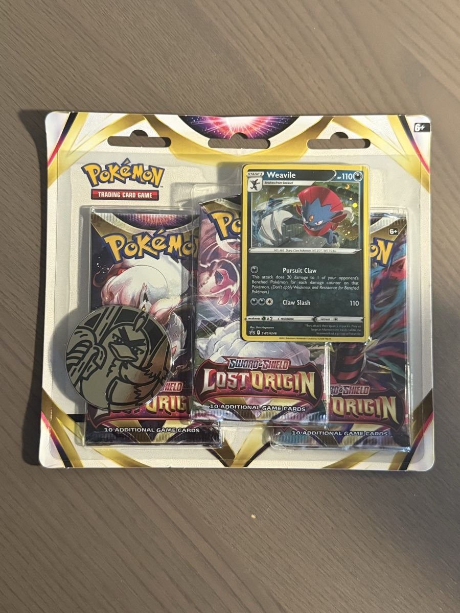 Pokémon Sammelbilder & Trading cards: Pokémon Lost Origin blister 3 pack ENG – Neu und originalverpackt aus Thônex von retrolovech