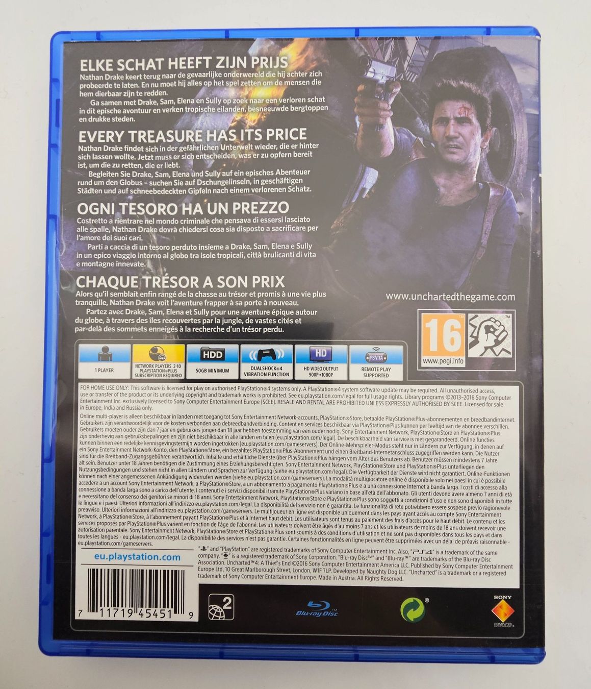 Sony Giochi: Uncharted 4 A Thief's End (PS4) – Usato da Holziken venduto da Miglioregamesnmore 1