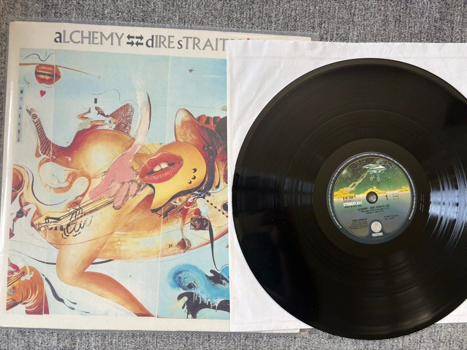 Vinyles: Dire Straits - Alchemy - Netherlands - 1984 - Vertigo – D'occasion à Zofingen par Bigron