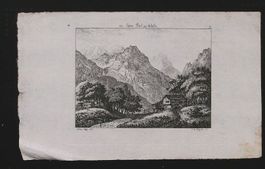 Saas Wallis Kupferstich von Meyer