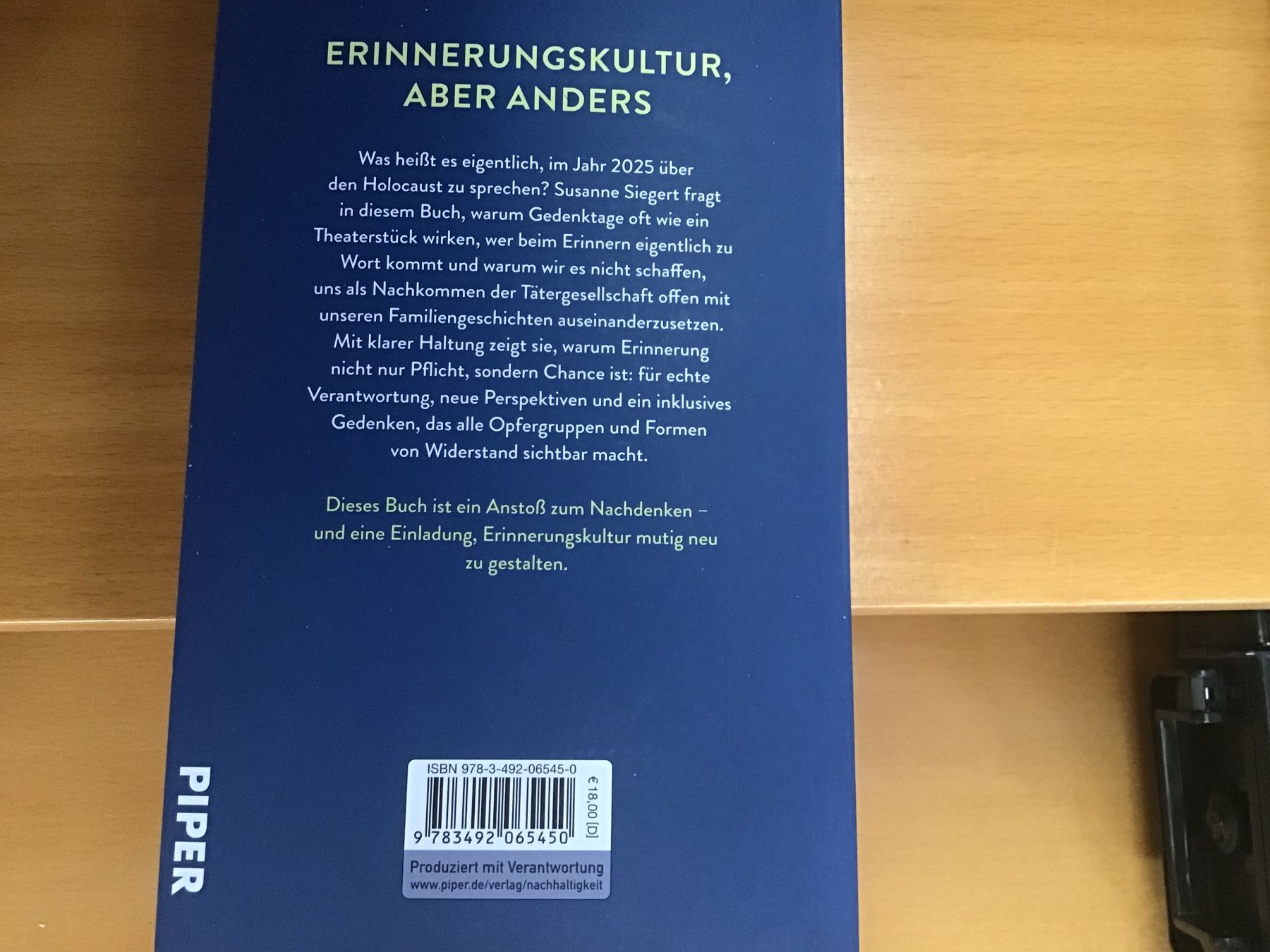 Bücher: Gedenken neu denken, Holocaust – Gebraucht aus Rüti ZH von Phaeton10 1