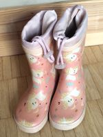 Einhorn Gummistiefel, Grösse 25, leicht gefüttert