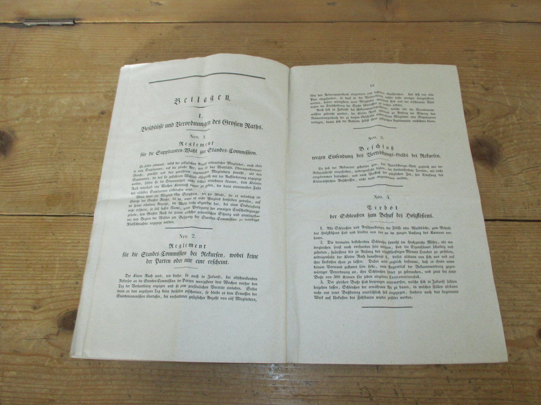 Libri: Der Grosse Rath des Kantons Graubünden 1830 – Usato da Flims - Dorf venduto da Stagediver 3