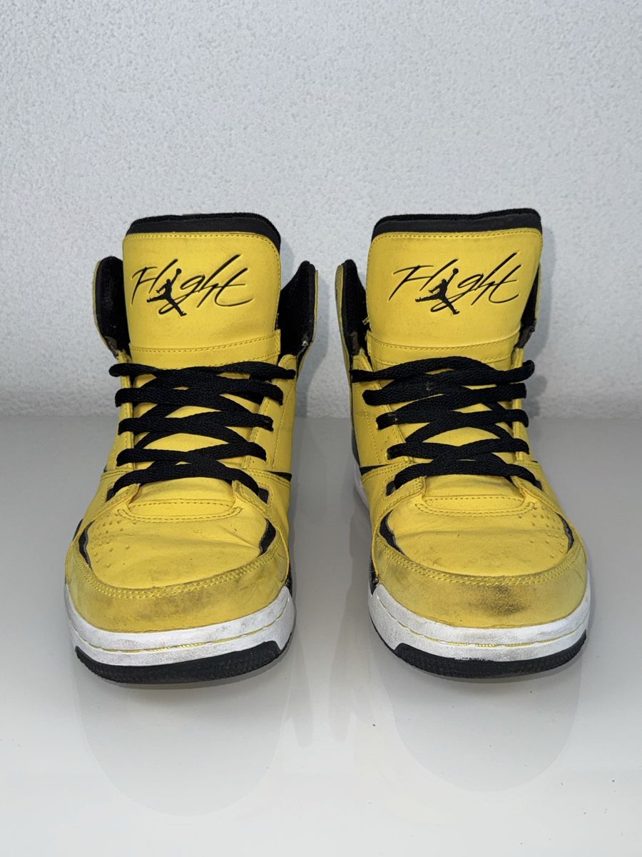 Jordan Scarpe da uomo: Jordan Flight High Gelb/Schwarz – Usato da Glattpark(Opfikon) venduto da modewelt 1