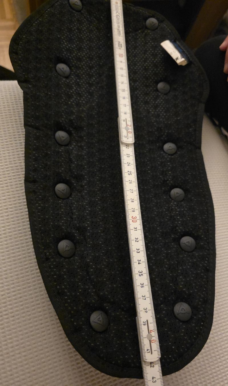 Dainese Protezioni & Imbottiture: Rückenprotektor Dainese H-P-C Space G2 Back – Usato da Menziken venduto da Mirager 8