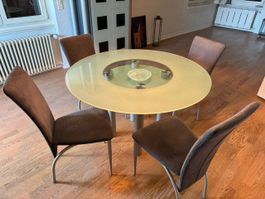 4 Stühle (gebraucht), Tisch wird separat angeboten!