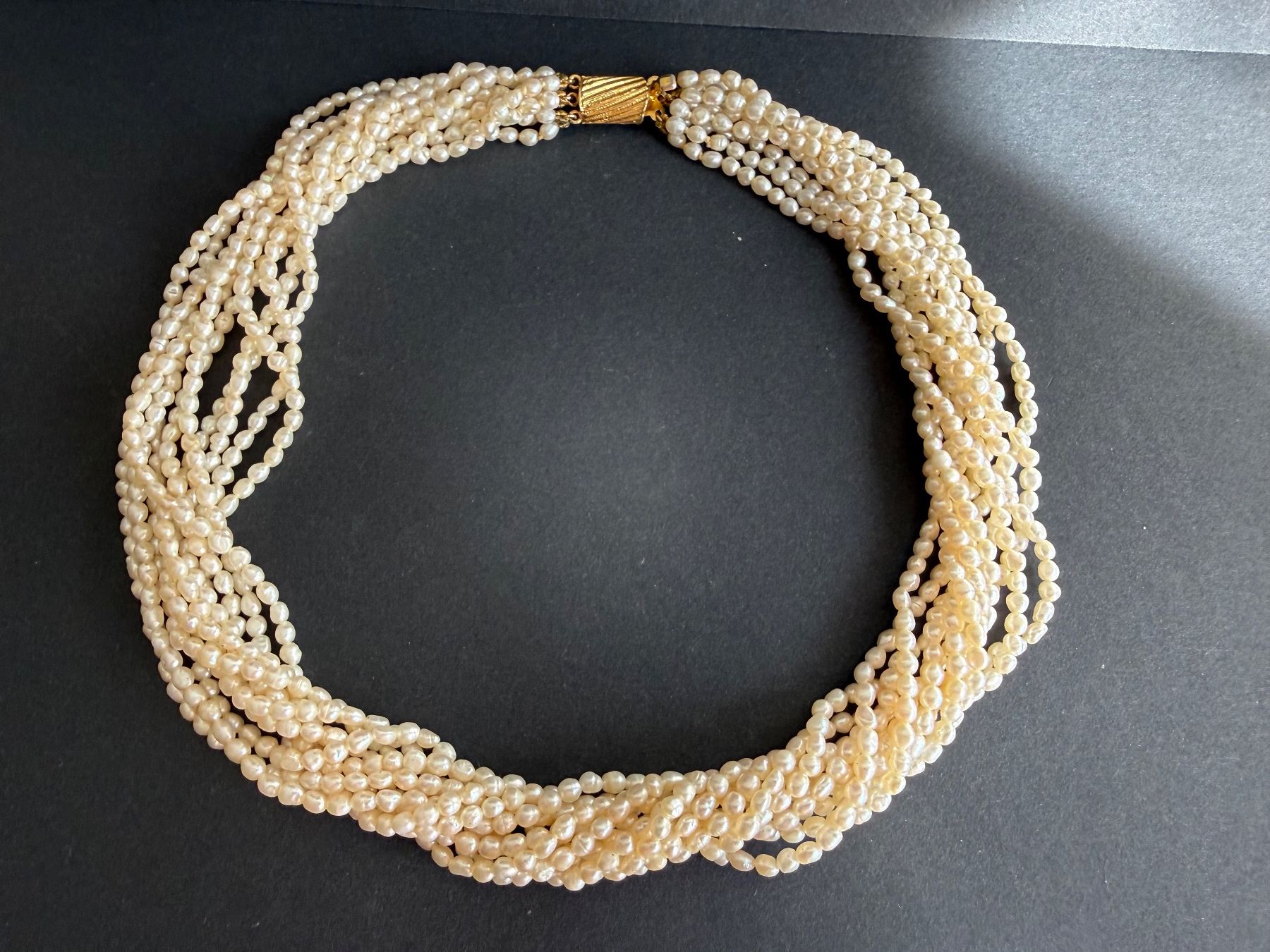 Catenine: Echte Perlen Kette – Usato da Spiegel b. Bern venduto da Rogger72 2