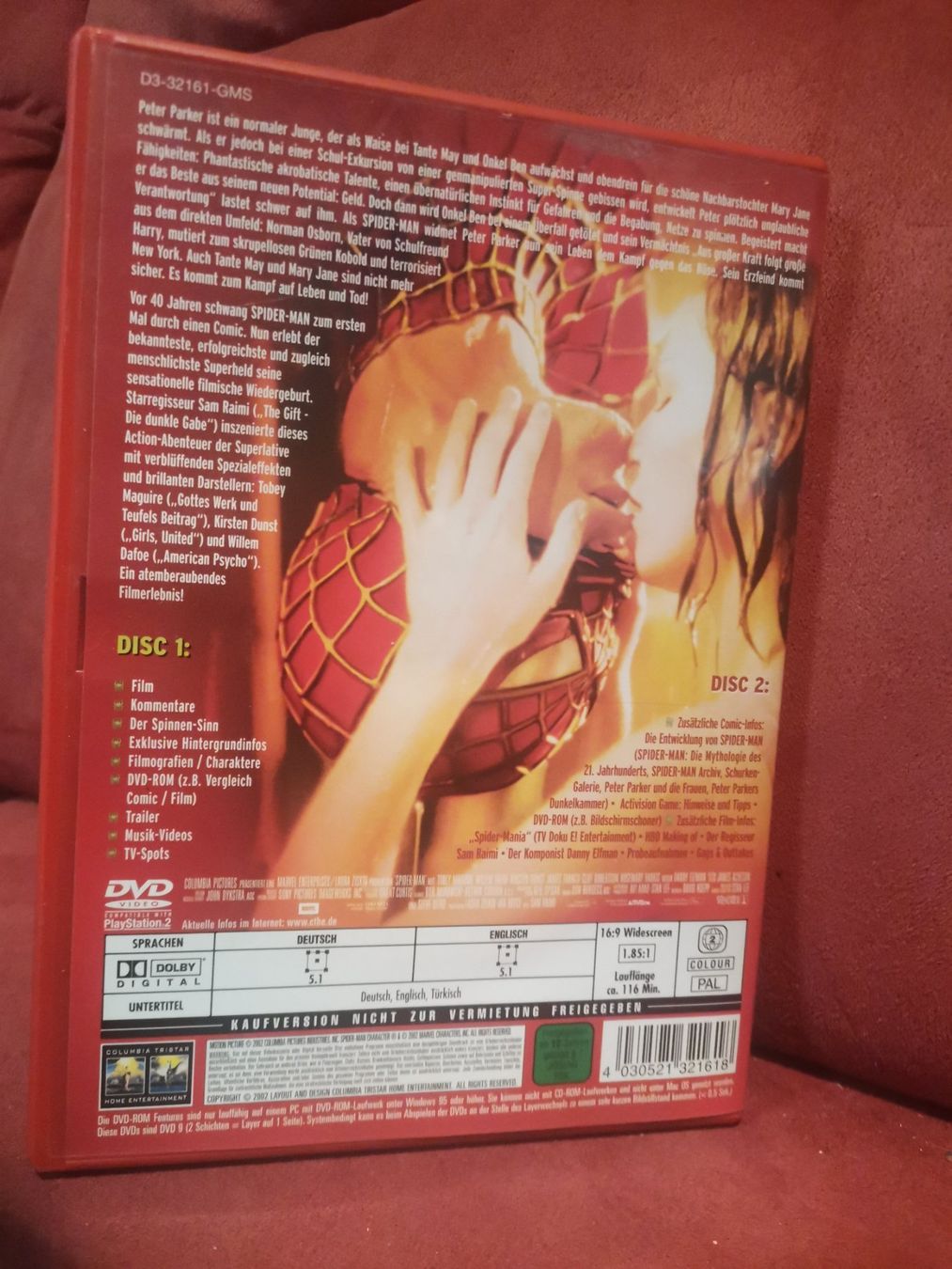 Tutti i DVDs: Spider-Man (2 DVD Version) – Usato da Zofingen venduto da noise123 1