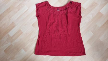 **Lässiges T-Shirt von Zero (Ruby) Gr. 44**